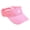 Pink, variant on Women Cotton Sun Hat Empty Top Headband Wide Brim for Beach Cap for Hiking with Textile Fastener