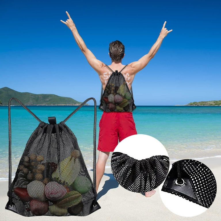 Drawstring beach bag online