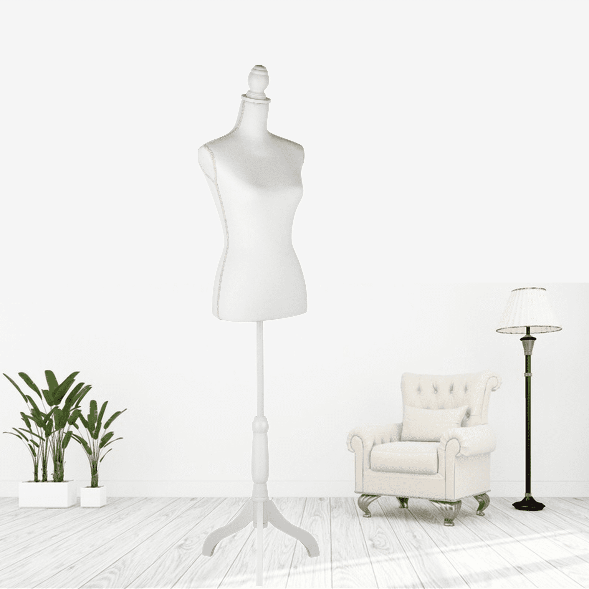 Hombour Female Mannequin Body, Sewing Mannequin Torso Dress Form,  Adjustable Mannequin With Stand For Sewing Dressmaker Jewelry