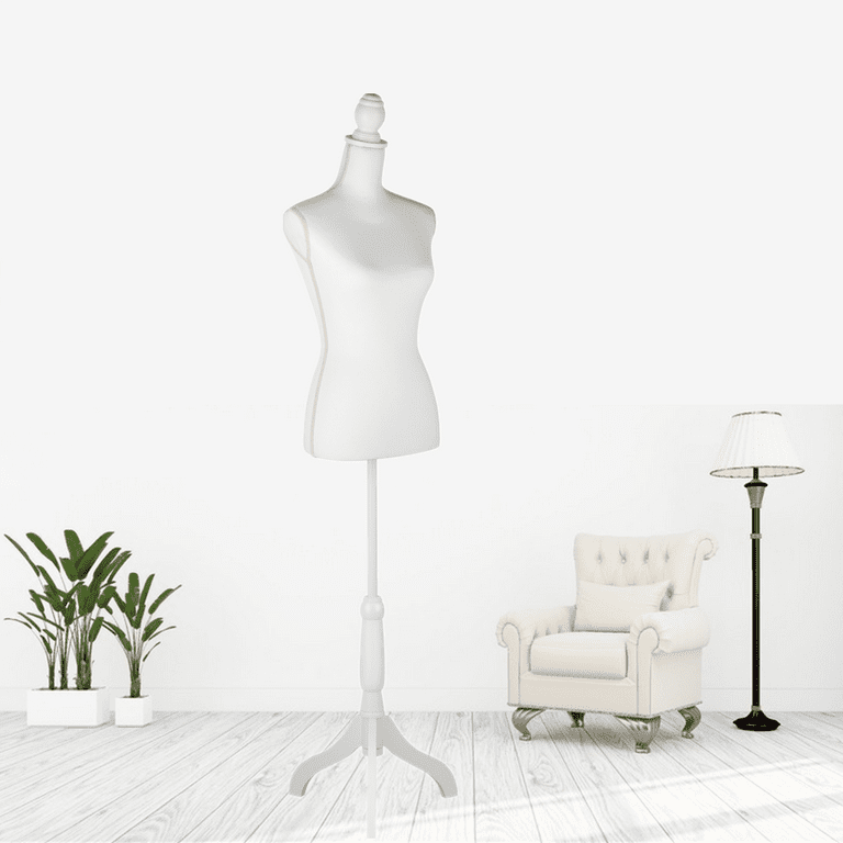 Black Female Mannequin Torso Dress Form, Sewing Mannequin Body, Adjustable Mannequin  Stand 