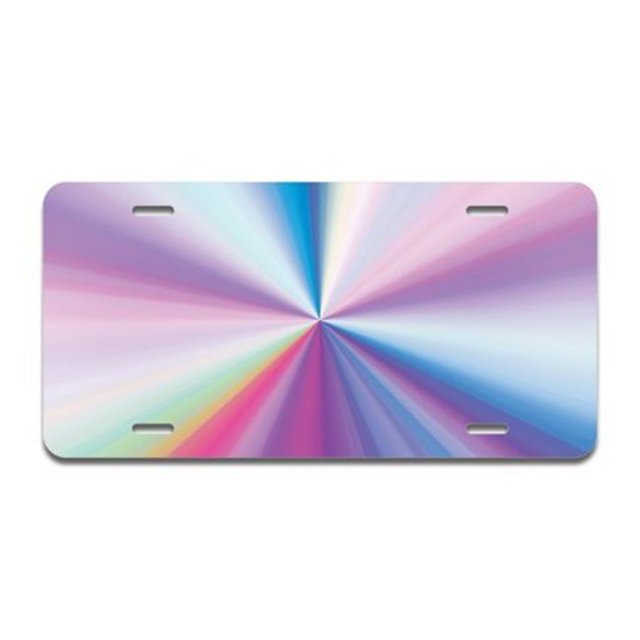 SignMission A-LP-03-460 Plaque d'Immatriculation en Aluminium - Rainbow Zoom