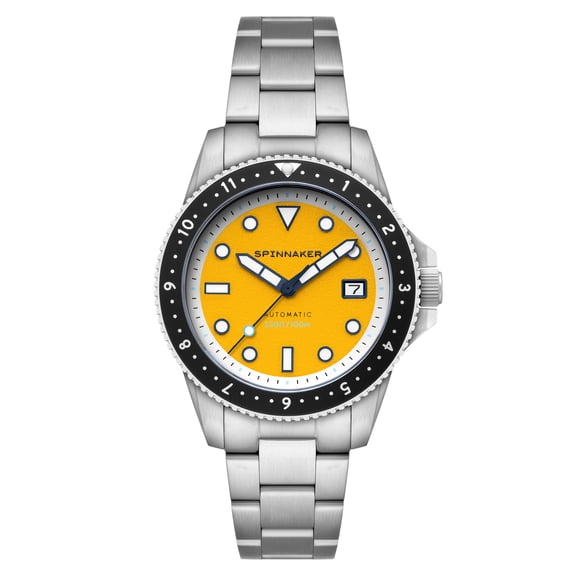 Spinnaker Croft Pioneer Stainless Steel 42mm Automatic Wristwatch SP-5136-77