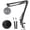 Black- Pop Filter and Cable Sleeve, variant on YOUSHARES Foam Microphone Windscreen with Furry Windscreen Muff - Mic Wind Cover Pop Filter for Blue Yeti, Blue Yeti Pro USB Microphone (2 Pack)
