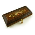 thumbnail image 1 of An Instrumental Violin and Mandolin 30 Note Floral Theme Wood Inlay Design - Greensleeves, 1 of 2
