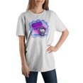 thumbnail image 2 of Hello Kitty Spray Paint White T-Shirt, 2 of 2