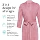 thumbnail image 4 of Bata de maternidad Posh Peanut Mommy para trabajo de parto y alumbramiento, color rosa, 4 of 6