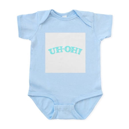 CafePress - Uh Oh! Infant Bodysuit - Baby Light Bodysuit, Size Newborn - 24 Months