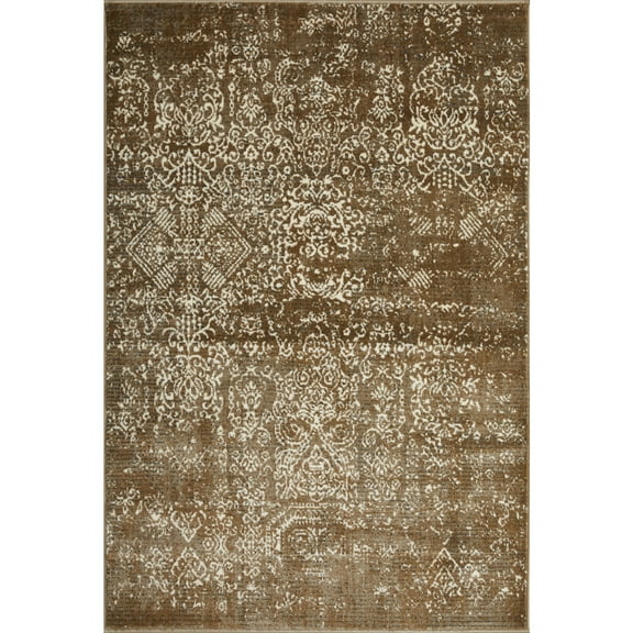 Loomaknoti Aysal Armilli 4' x 6' Blue Distressed Indoor Area Rug
