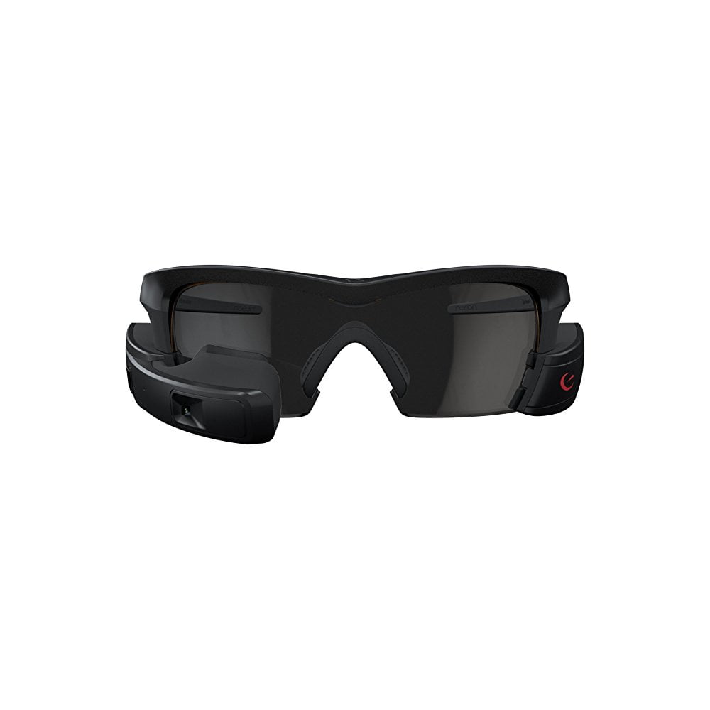 Recon Jet Smart Eyewear for Sports and Fitness Black