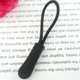 thumbnail image 4 of LUVCLS 1pcs Schwarz Reißverschlußanhänger Puller Kabel Reißverschlusszipper, )ь ☆р в щ/, 4 of 6