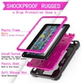 thumbnail image 3 of Epicgadget Case for Amazon Fire 7 (12th Generation, 2022 Released) - Hybrid Case Cover with Kickstand for All-New Fire 7 inch Tablet + 1 Screen Film and 1 Pen (Black/Pink), 3 of 5