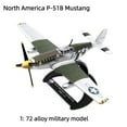 thumbnail image 3 of ARCADORA WWII P-51B Mustang Fighter Model for Collection - 1:72 Scale, Alloy+PC, Ideal for Desk Decor, 3 of 4