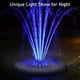 thumbnail image 3 of Bomba de fuente solar para baño de pájaros Luces LED de colores Energía solar Namotu LRWJ739, 3 of 7