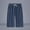 Dark Blue, variant on FRSASU Men's Baggy Capri Pants Below Knee Solid Cotton Summer Drawstring Pants with Pockets Khaki