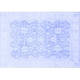 thumbnail image 1 of Ahgly Company Machine Washable Indoor Rectangle Oriental Blue Traditional Area Rugs, 7' x 10', 1 of 4