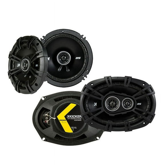 Fits Jeep Commander 2006-2007 Factory Speaker Replacement Kicker DSC693 DSC65