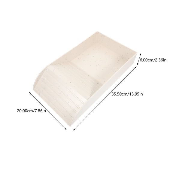 PBPBOX Reptile Basking Platform Plastic Light Grey 1Pack
