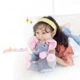 thumbnail image 2 of Juguete de peluche de animales de peluche para bebés, Juguete musical eléctrico que se mueve con las orejas, juegos de juegos, muñecas parlantes y cantantes, regalo para niños pequeñosPink Fivean unisex, 2 of 2