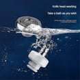 thumbnail image 5 of 2 in 1 Mini-Shave for Men Electric Shaver Pocket Rechargeable Waterproof Razor, 5 of 5