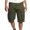 Army Green, variant on WWV Men Cargo Shorts Work Shorts for Men Construction Multi Pockets Shorts Solid Color Trendy Loose Fit Weekend Sports Workwear Pants Army Green L