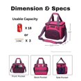 thumbnail image 2 of Bolsa Térmica SUNNY BIRD 12L Aislada Morada, 2 of 5