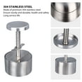 thumbnail image 4 of Stainless Steel Burger Press, Durable Manual Grill Press  for Beef for Vegetables, 4 of 8