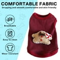 thumbnail image 4 of TELOLY Kitten Clothes,Cotton Pet Costumes for Kittens and Puppies,Gingerbread Man All-Season Cat Costumes for Cats Only,Style2,Xxs, 4 of 7