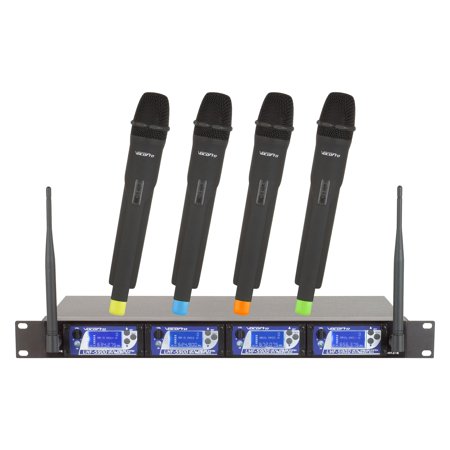 VocoPro UHF PLL Wireless Mic System with Frequency Scan