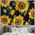 thumbnail image 2 of Orinice Sunflower Tapestry Wall Hanging Unique Style Graphic Tapestries Home Wall Decor Art Living Room Bedroom Apartment Farmhouse Dorm 40x60inch, 2 of 6
