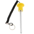 thumbnail image 3 of QualitChoice Weight Stack Pin Accessories Multipurpose Stainless Steel Machine Weight Pin Yellow 10x105mm, 3 of 6