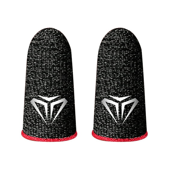 1 Pair S02 Finger Cover Sensitive Breathable Sweat-proof Video Games Touch Screen Fingertip Gloves for PUBG Mobile Game