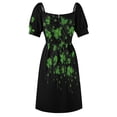 thumbnail image 5 of Shamrock Web Tee/ Dress/ Leggings Dress prom clothes elegant dresses plus sizes summer women's suit dress for women, 5 of 6
