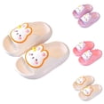 thumbnail image 4 of XXWXYD Kids Rabit Slide Sandals Summer Non-Slip Cloud Bow Shower Slippers Lightweight Slip On Beach Pool Shoes for Girls Boys, 4 of 4