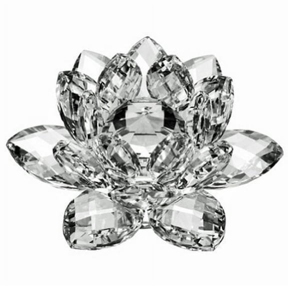 Amlong Crystal Clear Crystal Lotus Flower