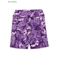 thumbnail image 7 of BadPiggies Camouflage Yoga Bike Shorts High Waist with Pockets Tummy Control Cycling Hot Shorts Pants for Women (2XL, Purple), 7 of 7