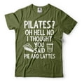 thumbnail image 4 of Funny Pilates Shirt Pilates Life Shirt Funny Joke Shirt Pilates Workout Yoga Shirts Gift For Her (Small Navy Blue), 4 of 6