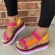 thumbnail image 1 of Trifle Platform Color Open Toe Sandalias de mujer Sandalias de playa para mujer Wmkox8yii  shjk2909, 1 of 2