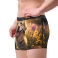 thumbnail image 4 of Daiia Sunset Daisy Dog Men's Underwear Boxer Briefs, Cotton Stretch Moisture-Wicking Underwear-X-Large, 4 of 9