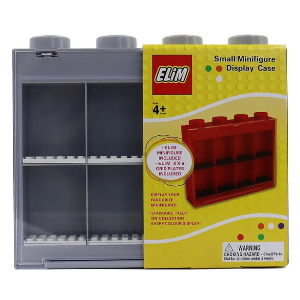 Estante de soporte de acrílico para exhibición de , pantal acrílica de 2 niveles para decoración y organizador-pequeño, 2 niveles, (21x5,5x18cm) Amarillo CUTICAT Vitrina de acrílico