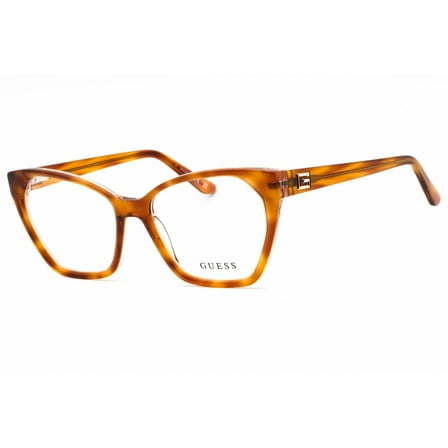 Guess GU50158 053 Women's Blonde Havana Acetate Frame Eyeglasses