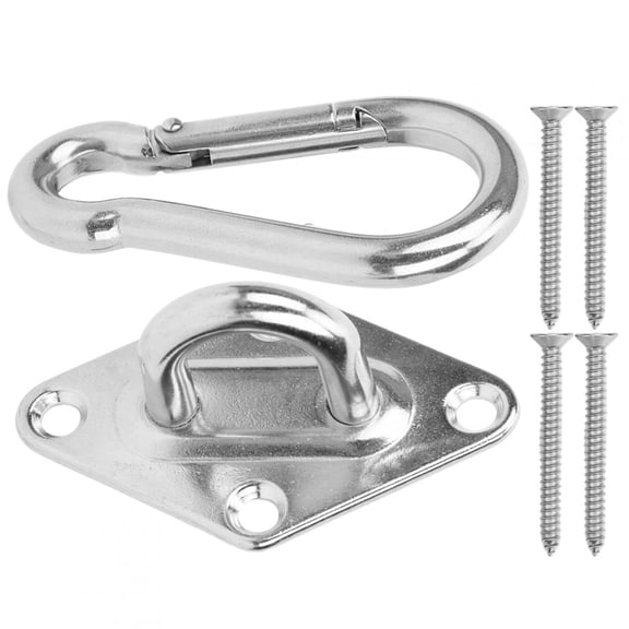 304 Stainless Steel Hammock Hook, Heavy Duty Hanging Buckle For Swings, Sandbags  More