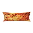 thumbnail image 1 of EREHome Maple leaves Pillow Cover Body Pillowcase Pillow Protector 20x60 Inch, 1 of 1