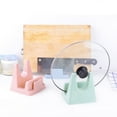 thumbnail image 2 of maskred Home Board Rack Multi-purpose Plastic Kitchen Pot Pan Lid Cover pink 1Set, 2 of 6