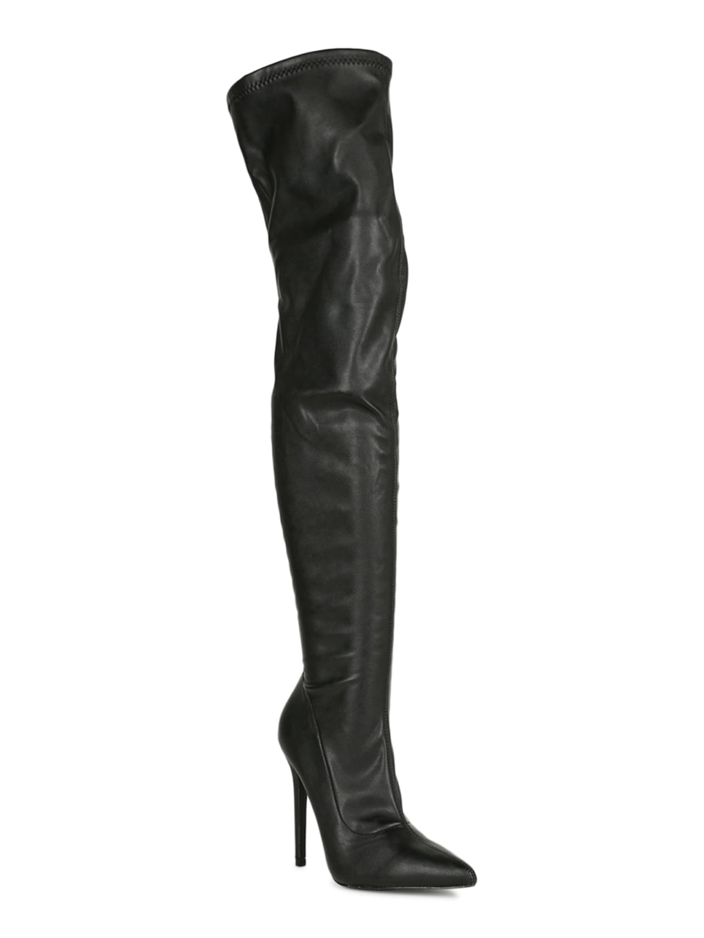 liliana denim thigh high boots