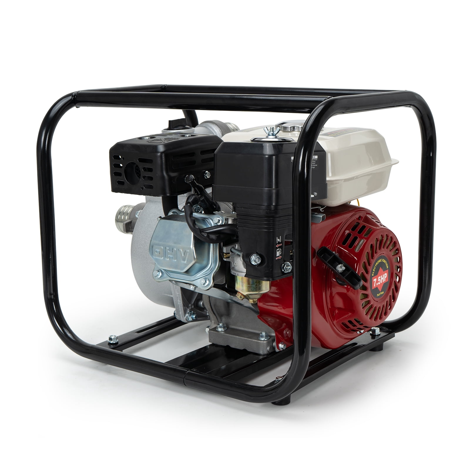7.5HP Gas-Power Water Irrigation Transfer Pump, 2 Inch Semi Trash Water Pump