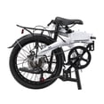 thumbnail image 2 of Kespor K7 Folding Bike Shimano 7 Speed Aluminum 20-inch Wheels Disc Brake with Rear Carry Rack, Front and Rear Fenders, 2 of 8