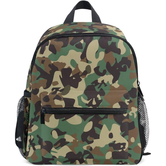 12inch Backpack Camo for Preschool Mini Bookbag Nursery Primary Student Travel School Bag Camo Backpacks