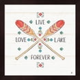 thumbnail image 3 of Metaverse Daphne Brissonnet 'Lake Moments B' Framed Art (Set of 2), 3 of 4