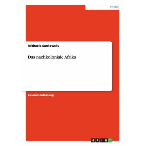 Das nachkoloniale Afrika, (Paperback)
