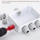 thumbnail image 2 of ABS waterproof junction box outdoor terminal box White, 2 of 5